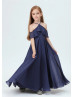 Unusual Chiffon Airy Junior Bridesmaid Dress